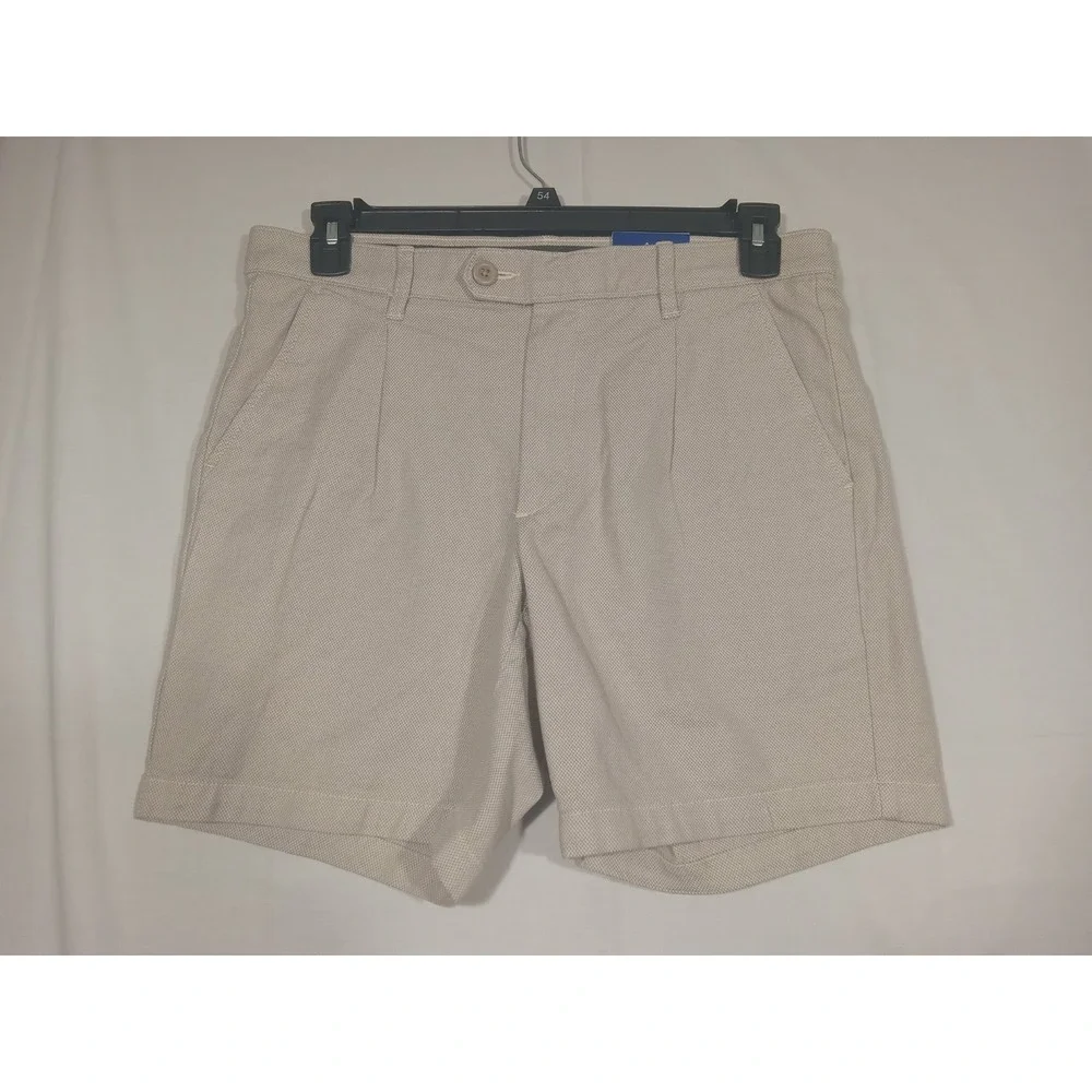 Apt.9 Performance Tech Shorts Men's 32 Beige Slim Fit 7